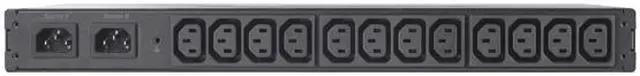 Alt view image 2 of 2 - RACK ATS 208V 12A C14 IN 12 C13