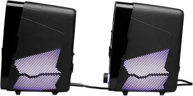 Alt view image 4 of 7 - JBL QUANTUM DUO 20W RMS PC Gaming Speakers