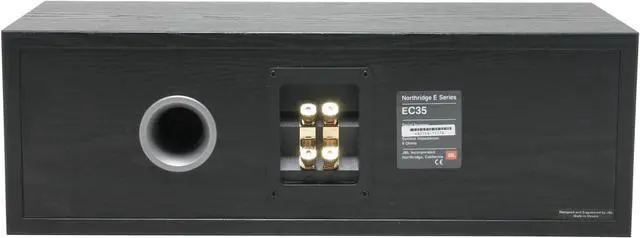 Alt view image 5 of 7 - JBL NORTHRIDGE E EC35 Center Channel (Black Ash) 75 watts Continuous Power, 300 Watts Peak Power Each Speaker