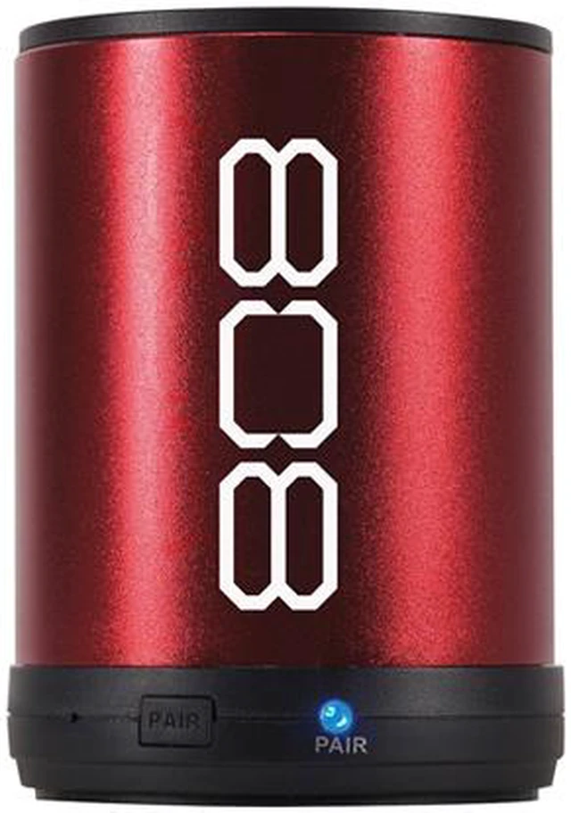 Alt view image 2 of 2 - Audiovox Speaker System - 2 W RMS - Wireless Speaker(s) - Red