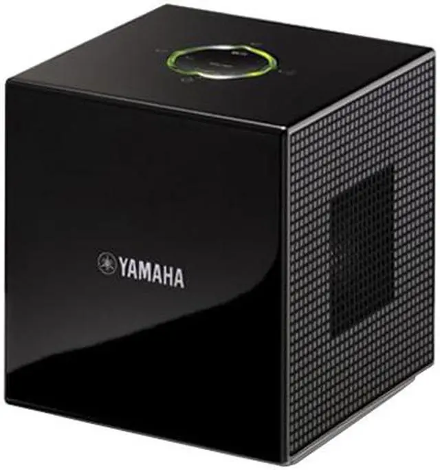 Main image of YAMAHA NX-A01BL 8 W One Box Cubic Stereo Speaker- Black Finish