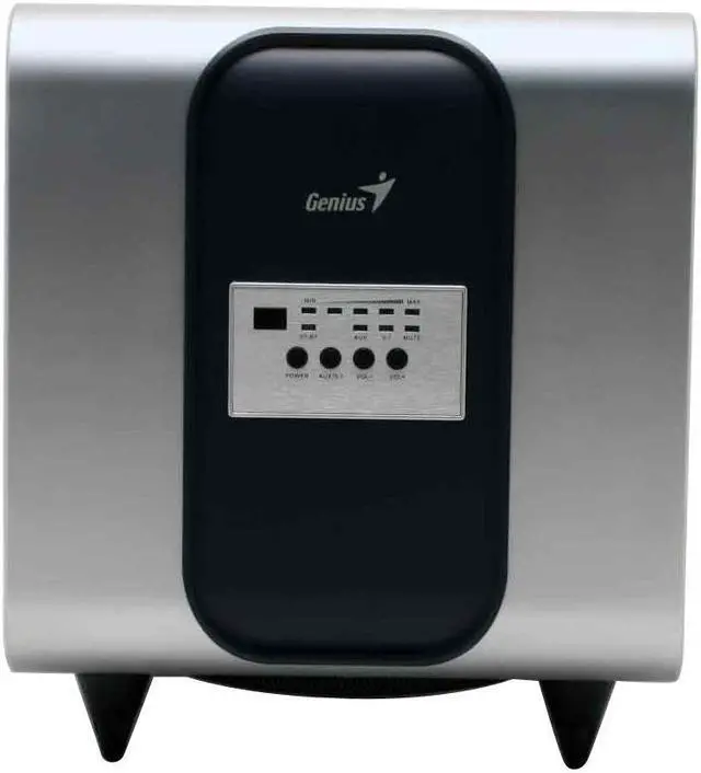 Alt view image 3 of 15 - Genius SW-HF-5.1 3000 80 Watts total 5.1 Speaker System