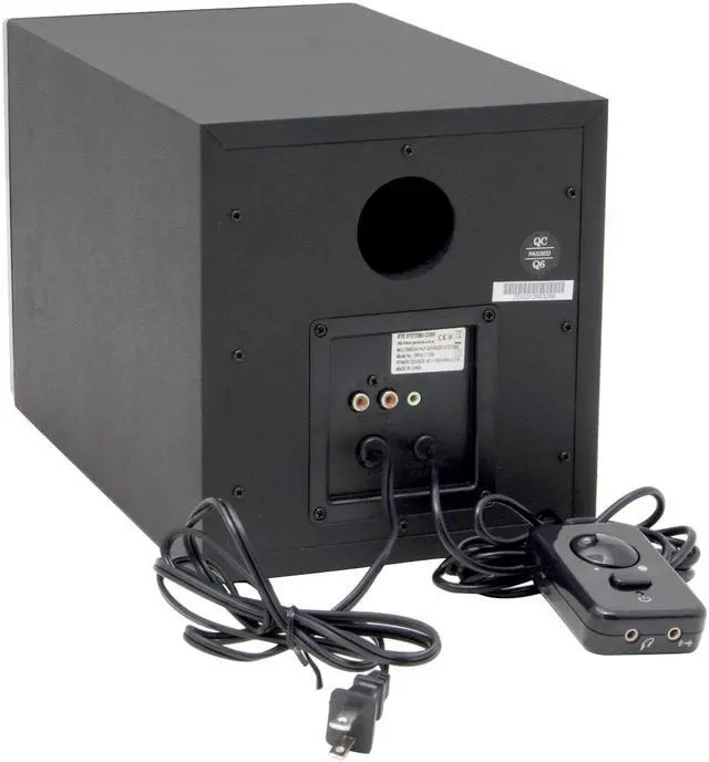 Alt view image 9 of 12 - Genius SW-i2.1 1100 28 Watts 2.1 Audio System