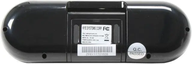 Alt view image 5 of 8 - Genius SP- i200 6 watts Black Portable Speaker