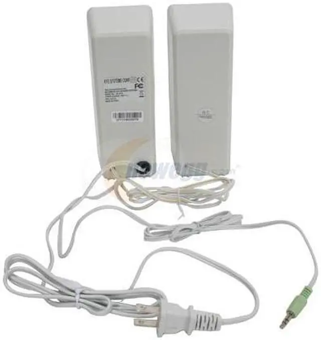 Alt view image 3 of 4 - Genius SP-S110 100W (P.M.P.O.) 2.0 Beige 2-Piece Stereo Speaker