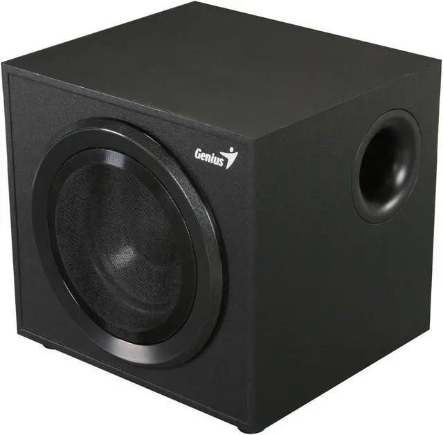 Alt view image 10 of 14 - Genius SW-V2.1 1250 36 Watts RMS 2.1 4-piece Gaming Speaker System
