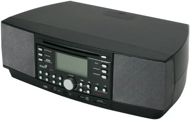 Alt view image 4 of 12 - Genius i-Tempo 800CD 20 Watts 2.1 High Performance Audio System