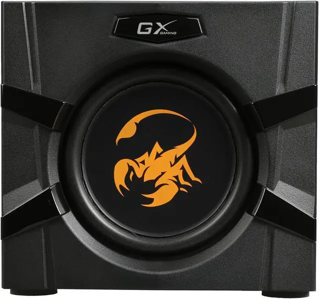 Alt view image 7 of 14 - Genius GX Gaming SW-G2.1 3000 70 Watts RMS 2.1 Speaker System