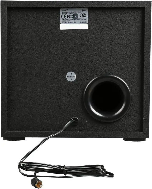 Alt view image 9 of 14 - Genius GX Gaming SW-G2.1 3000 70 Watts RMS 2.1 Speaker System