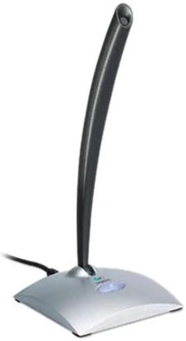 Alt view image 2 of 3 - Logitech 980186-0403 Silver USB Connector USB Desktop Microphone