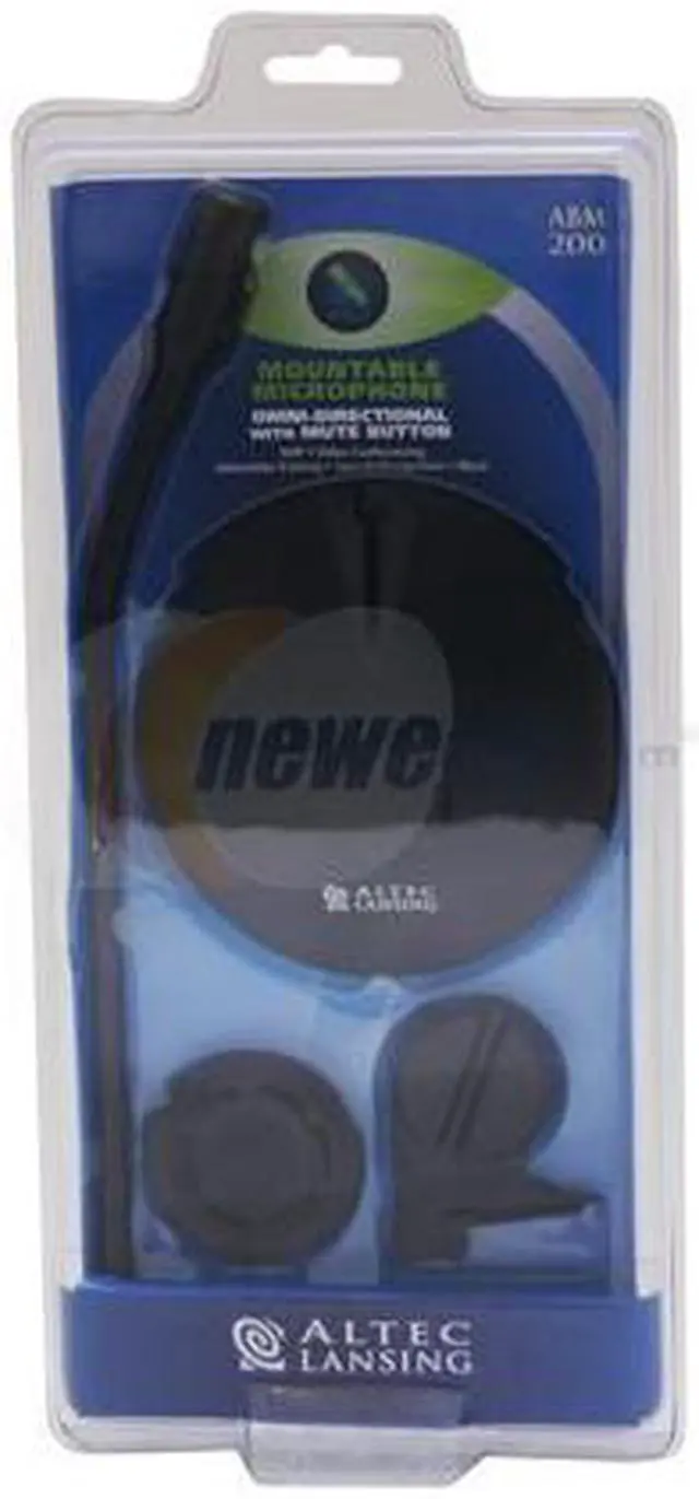 Main image of ALTEC LANSING ABM200 Black 3.5mm Connector Microphone