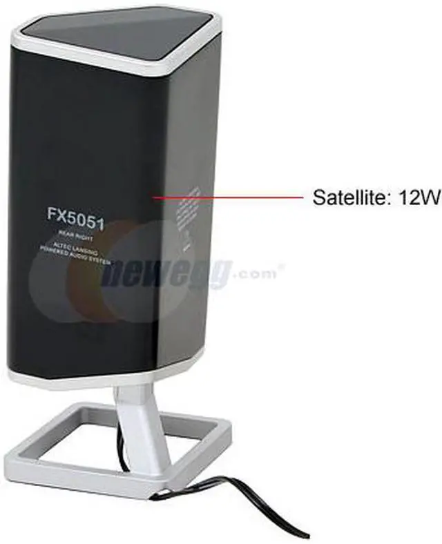 Alt view image 8 of 14 - ALTEC LANSING FX5051 89 Watts RMS 5.1 Music & Gaming Speakers