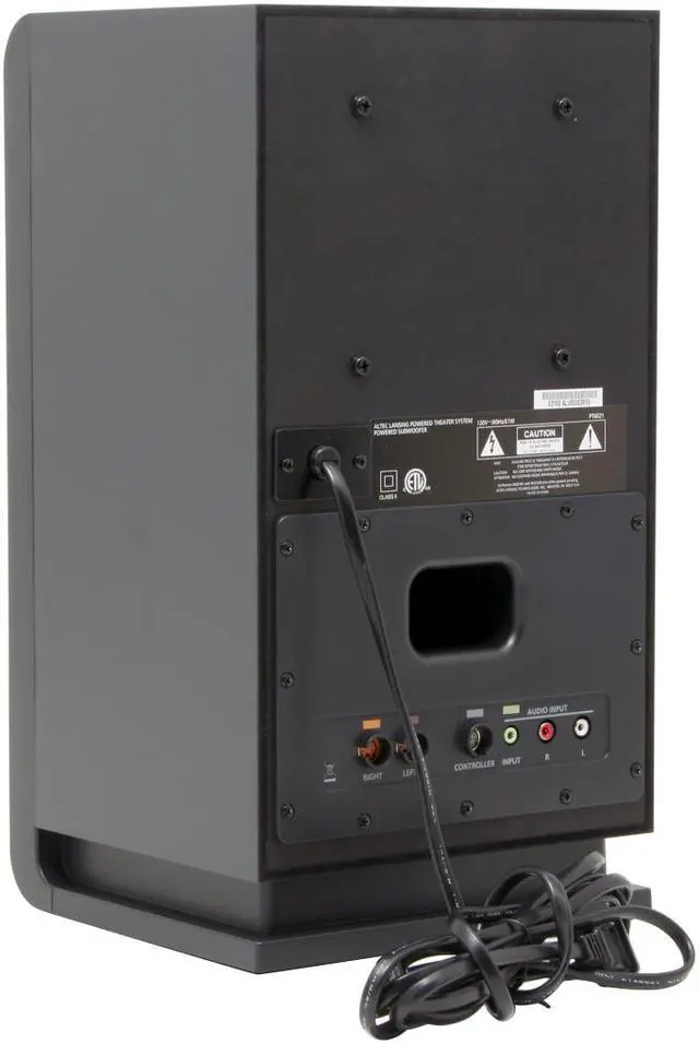 Alt view image 5 of 18 - ALTEC LANSING PT6021 58 Watts 2.1 Slim Flat Panel Speakers