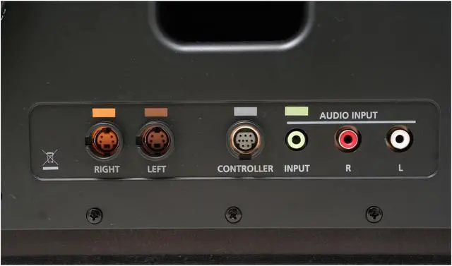 Alt view image 6 of 18 - ALTEC LANSING PT6021 58 Watts 2.1 Slim Flat Panel Speakers