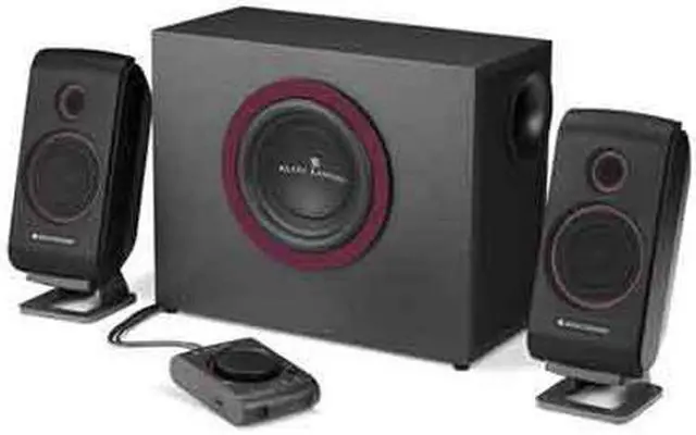 Main image of ALTEC LANSING VS2421 28 Watts 2.1 Gaming Speaker System
