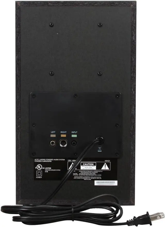 Alt view image 8 of 9 - ALTEC LANSING VS4121BLK 31 Watts 2.1 Speakers