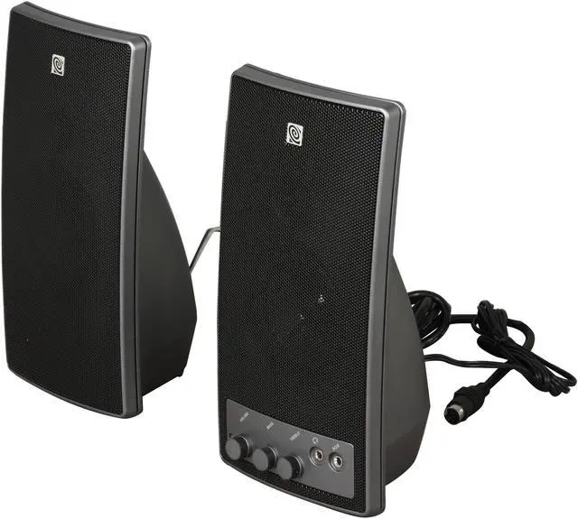 Alt view image 6 of 9 - ALTEC LANSING VS2521 28 Watts 2.1 Speaker System