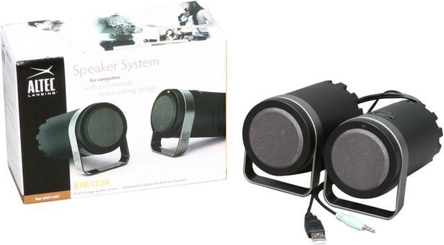 Alt view image 5 of 5 - ALTEC LANSING BXR1220 2.0 Speaker System