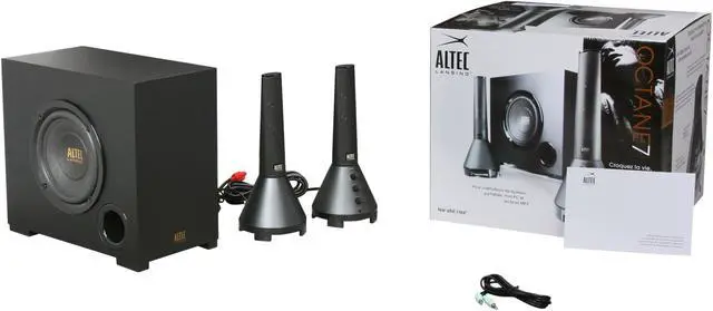 Alt view image 17 of 17 - ALTEC LANSING Octane 7 2.1 Speakers