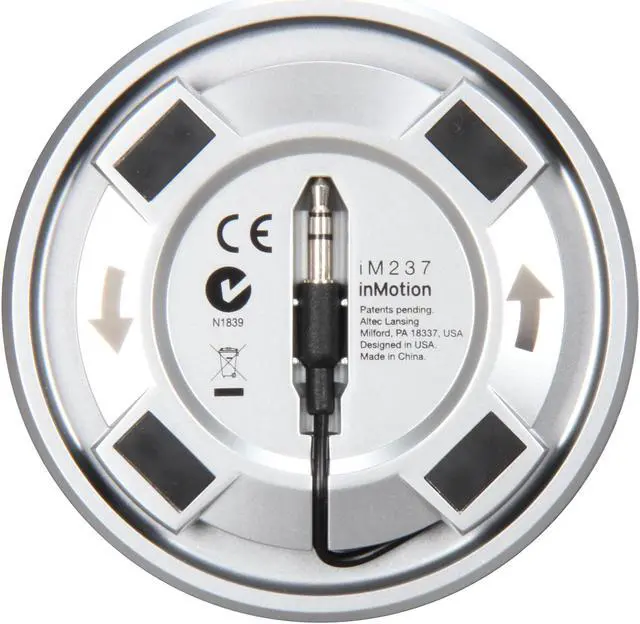 Alt view image 5 of 6 - Altec Lansing Orbit Ultraportable Speaker for iPhone, iPod, iPad (IM237) - OEM