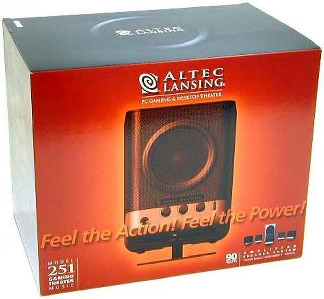 Alt view image 6 of 6 - ALTEC LANSING 251 60 Watts 5.1 Speaker