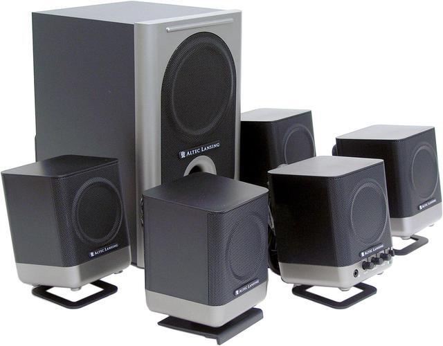 Alt view image 3 of 6 - ALTEC LANSING 251 60 Watts 5.1 Speaker