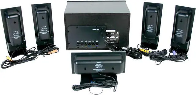 Alt view image 2 of 5 - ALTEC LANSING VS3151 50 Watts 5.1 Speaker