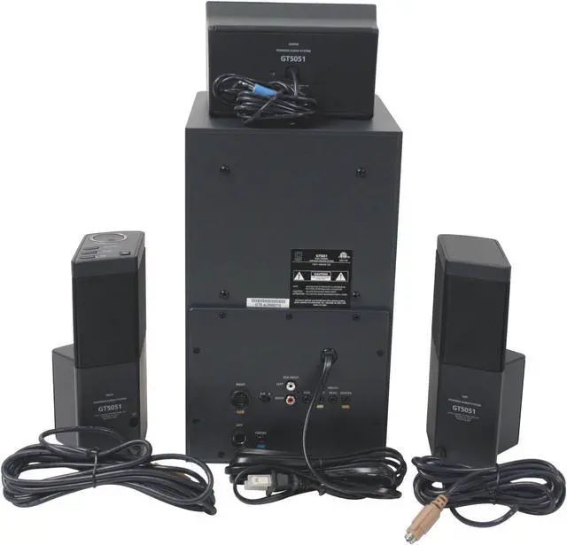 Alt view image 4 of 6 - ALTEC LANSING GT5051 80 Watts RMS 5.1 Speaker