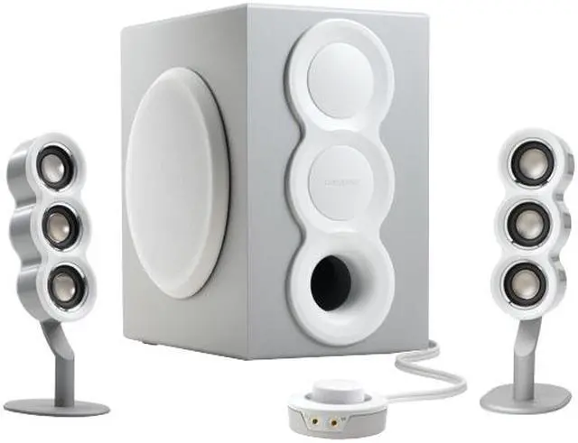 Alt view image 2 of 2 - Creative I-Trigue 3400 40 watts 2.1 EPS Compliant Speaker White