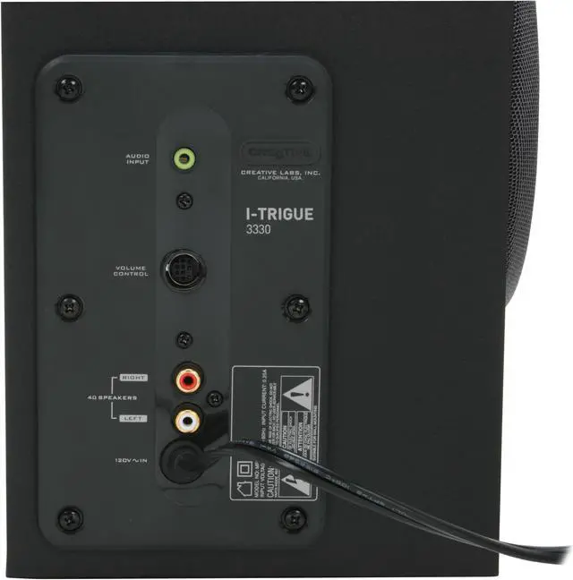 Alt view image 7 of 10 - Creative I-Trigue 3330 29 watts 2.1 Speakers