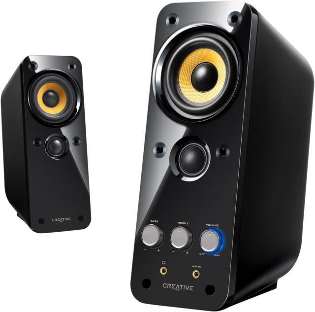 Creative GigaWorks T40 Series II 2.0 Multimedia Speaker System with  BasXPort Technology, Black
