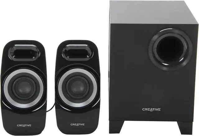 Alt view image 2 of 5 - Creative Inspire T3300 (51MF0415AA002) 27W 2.1 Speaker System