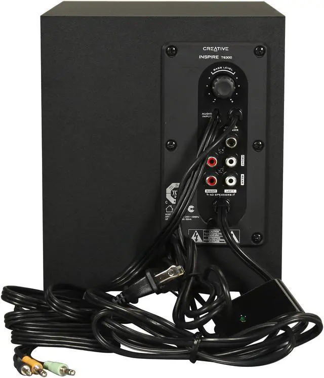 Alt view image 13 of 15 - Creative 51MF4115AA002 Creative Inspire T6300 5.1 Speaker System for Gaming