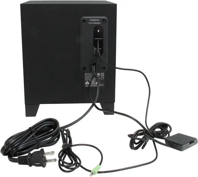 Alt view image 4 of 8 - Creative T3150 (51MF0425AA001) 2.1 Bluetooth Wireless Speaker System