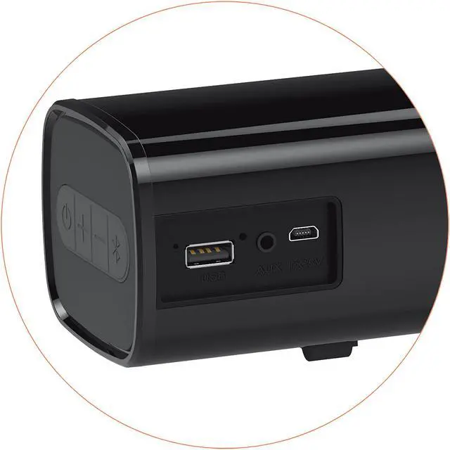 Alt view image 4 of 7 - Creative Stage Air Portable and Compact Under-Monitor USB-Powered Soundbar for Computer, with Dual-Driver and Passive Radiator for Big Bass, Bluetooth and AUX-in, USB MP3, 6 Hours of Battery Life