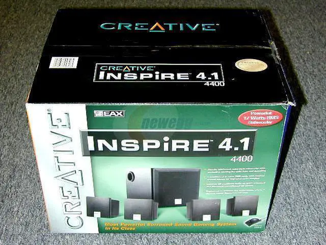 Alt view image 4 of 5 - Creative Inspire CI4400 41W 4.1 Speaker