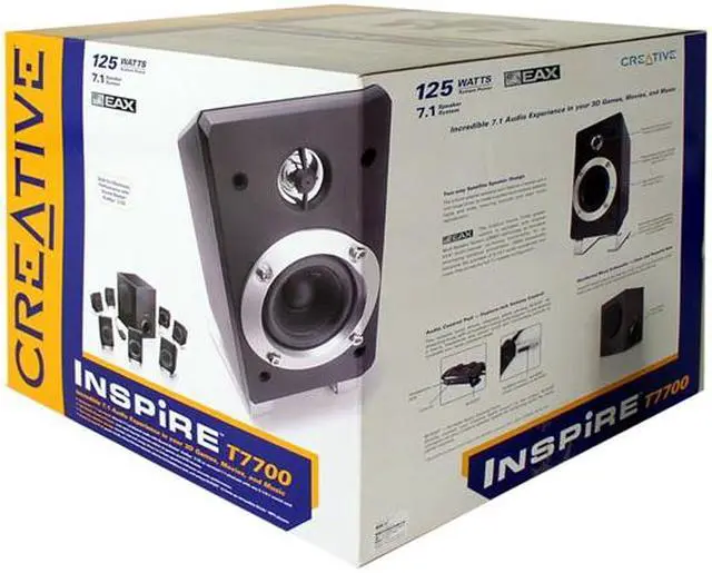 Alt view image 4 of 4 - Creative Inspire T7700 92 Watts 7.1 Speaker