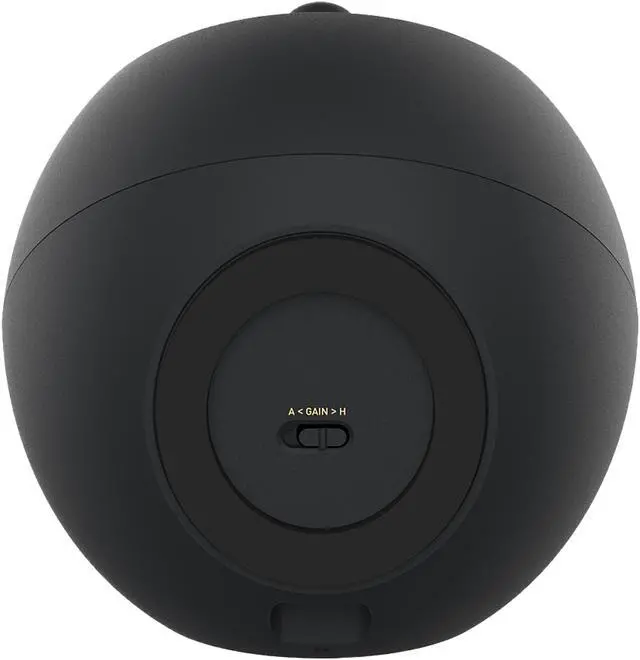 Alt view image 6 of 6 - Creative Pebble V2 - Minimalistic 2.0 USB-C Powered Desktop Speakers, 3.5 mm AUX-in, Up to 8W RMS Power for Computers and Laptops, Type-A Adapter Included and Extended Cable (Black)