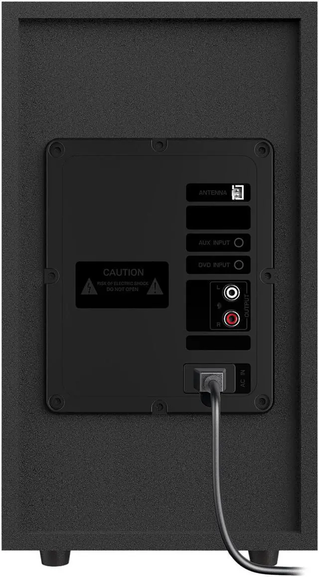 Alt view image 5 of 8 - Creative SBS E2900 2.1 Powerful Bluetooth Speaker System with Subwoofer, 3.5 mm AUX-in, SD Playback, FM Radio, USB MP3, for TVs and Computers