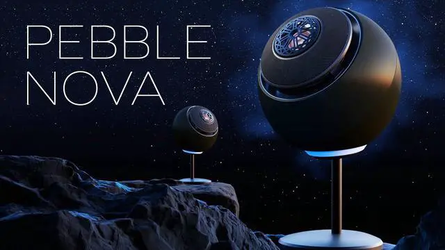 Main image of Creative Pebble Nova Premium 2.0 USB-C Speakers with Coaxial Drivers - Black