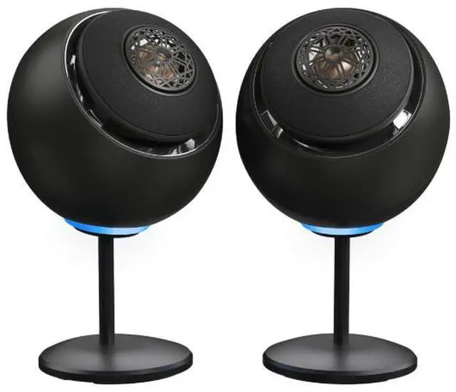 Main image of Creative Pebble Nova Premium 2.0 USB-C Speakers with Coaxial Drivers - Black