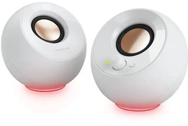 Main image of Creative Labs Pebble SE 2.0 Desktop Speakers - 4.40 W RMS - White