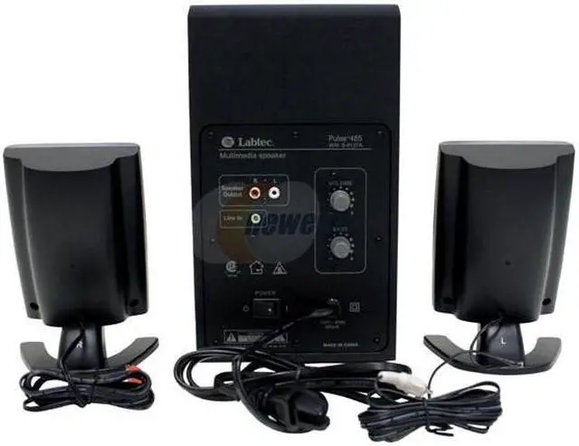 Alt view image 4 of 7 - Labtec Pulse 485 28 watts 2.1 Speaker