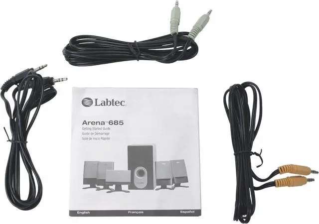 Alt view image 6 of 8 - Labtec ARENA 685 27 watts RMS 5.1 Speaker