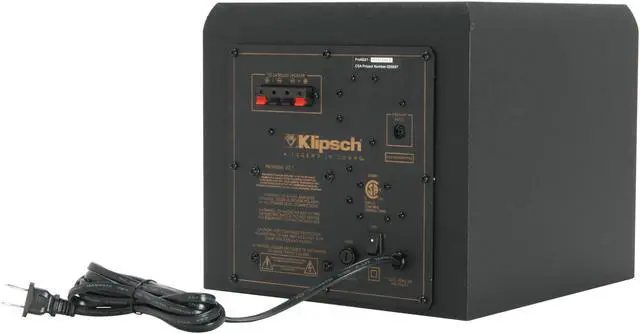 Alt view image 3 of 14 - Klipsch ProMedia 2.1 Max Burst Power: 200 watts @ < 1% THD 2.1 Speaker System