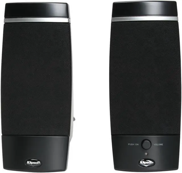 Alt view image 2 of 9 - Klipsch Groove PM20 2.0 Black Computer Speakers