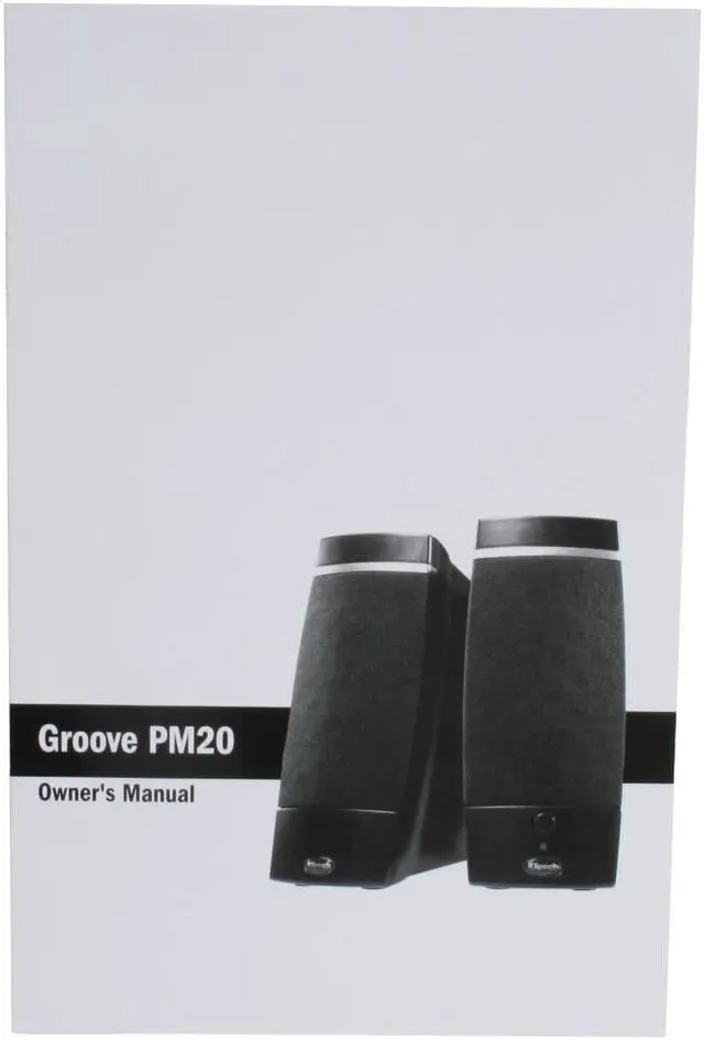 Alt view image 8 of 9 - Klipsch Groove PM20 2.0 Black Computer Speakers