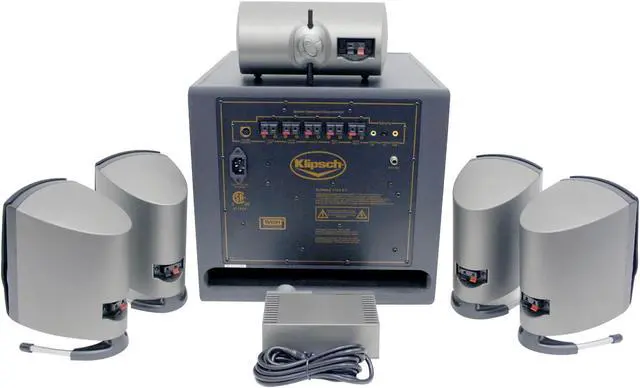 Alt view image 4 of 8 - Klipsch PROMEDIA ULTRA 5.1 470 watts 5.1 Speaker