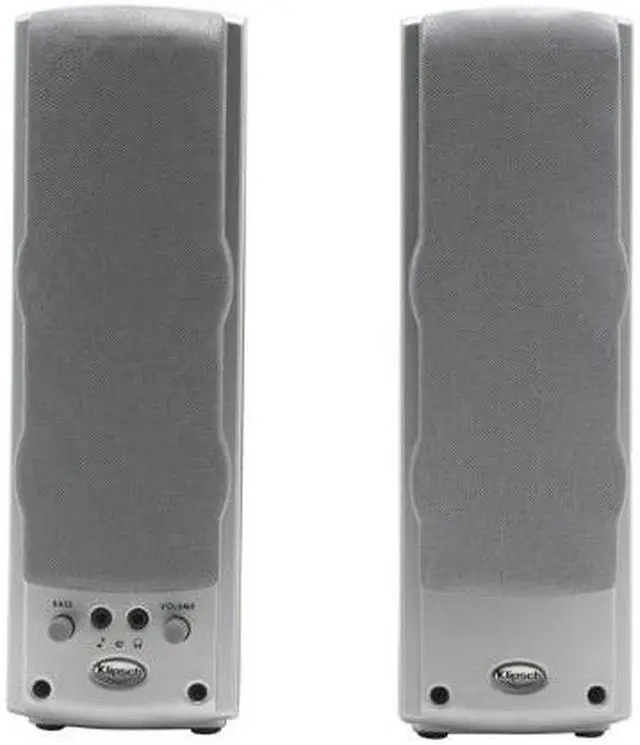 Alt view image 3 of 6 - Klipsch ProMedia Ultra 2.0 Silver 30 watts 2.0 Personal Audio System