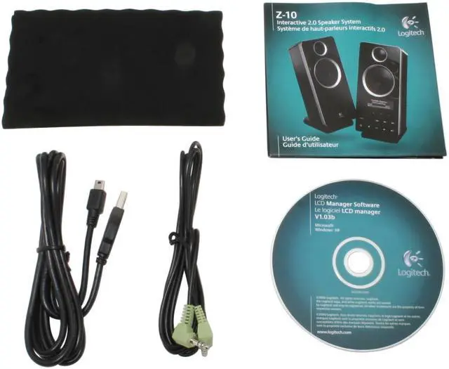 Alt view image 4 of 5 - Logitech Z-10 30 watts 2.0 Interactive Speaker System